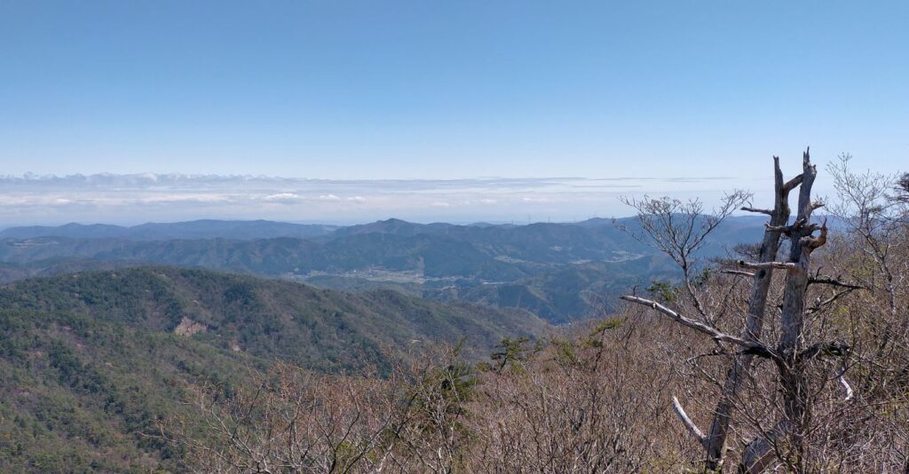剣尾山 山頂からの展望2
