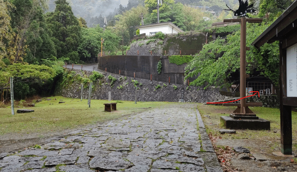 大門坂バス停から那智の滝/熊野那智大社へ④