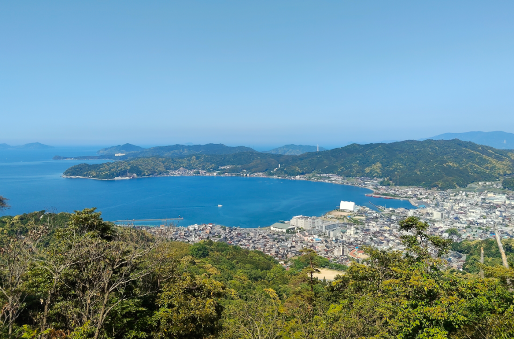 題目山からの景色